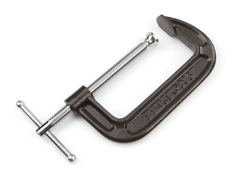TEKTON 5 Inch Malleable Iron C-Clamp | 4022 - Image 1